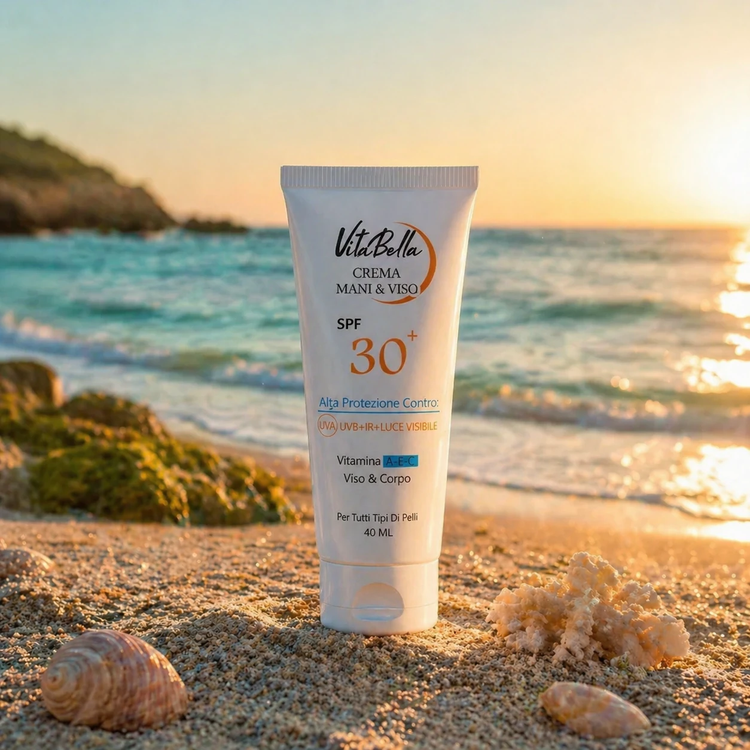 کرم ضد آفتاب spf30 بی رنگ ۴۰ میل ویتابلا