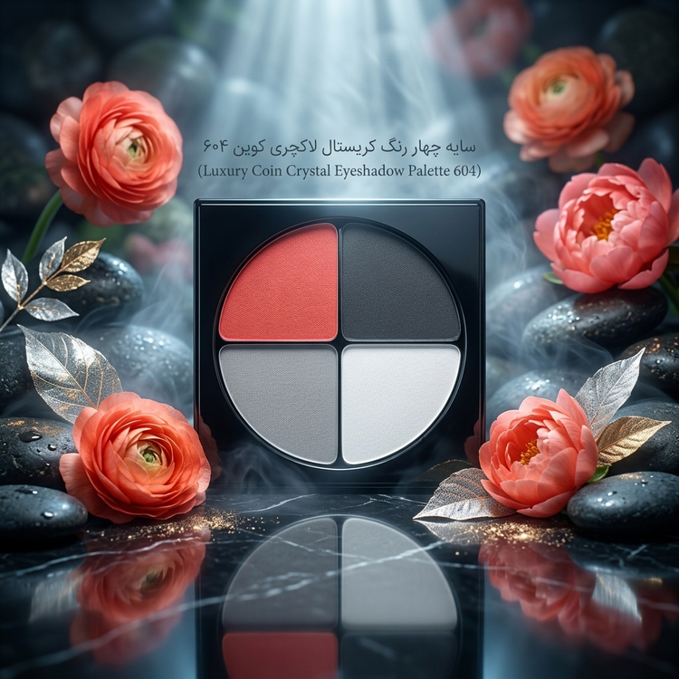 سایه چهار رنگ کریستال لاکچری کوین ۶۰۴